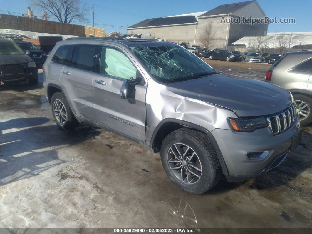 2017 Jeep Grand Cherokee Limited 4x4 Silver vin: 1C4RJFBG2HC635281