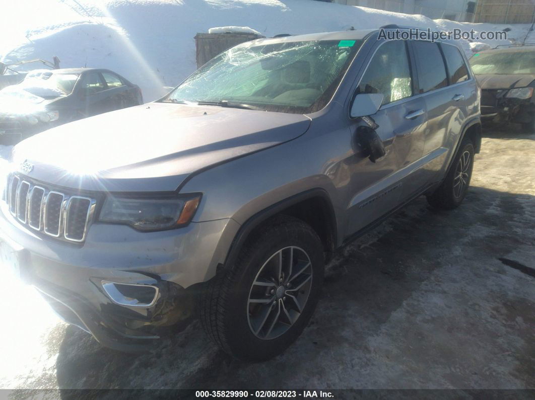 2017 Jeep Grand Cherokee Limited 4x4 Silver vin: 1C4RJFBG2HC635281