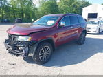 2017 Jeep Grand Cherokee Limited 4x4 Maroon vin: 1C4RJFBG2HC840843