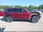 2017 Jeep Grand Cherokee Limited 4x4 Maroon vin: 1C4RJFBG2HC840843