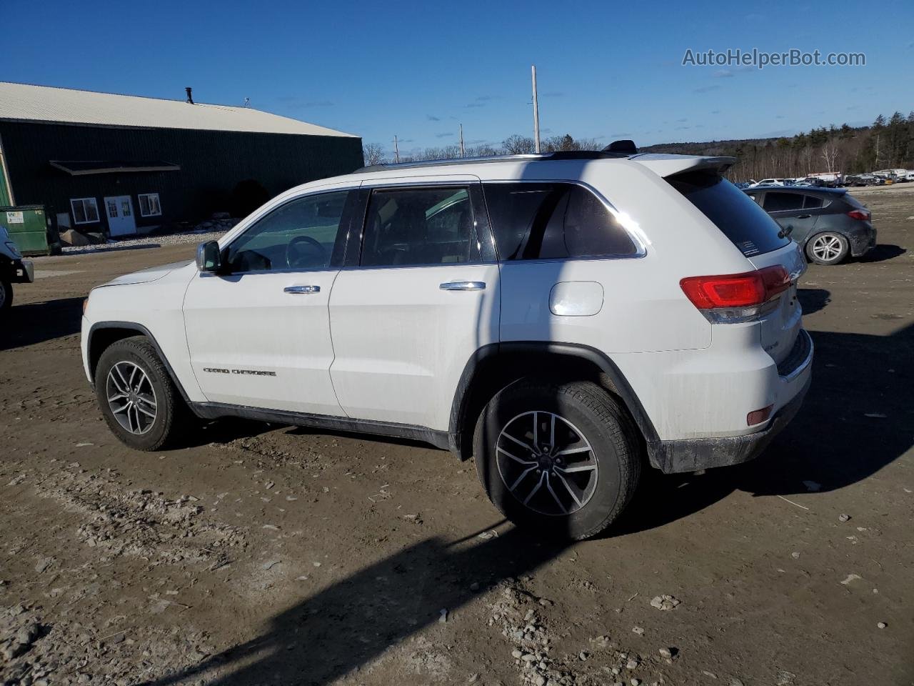 2019 Jeep Grand Cherokee Limited White vin: 1C4RJFBG2KC590639