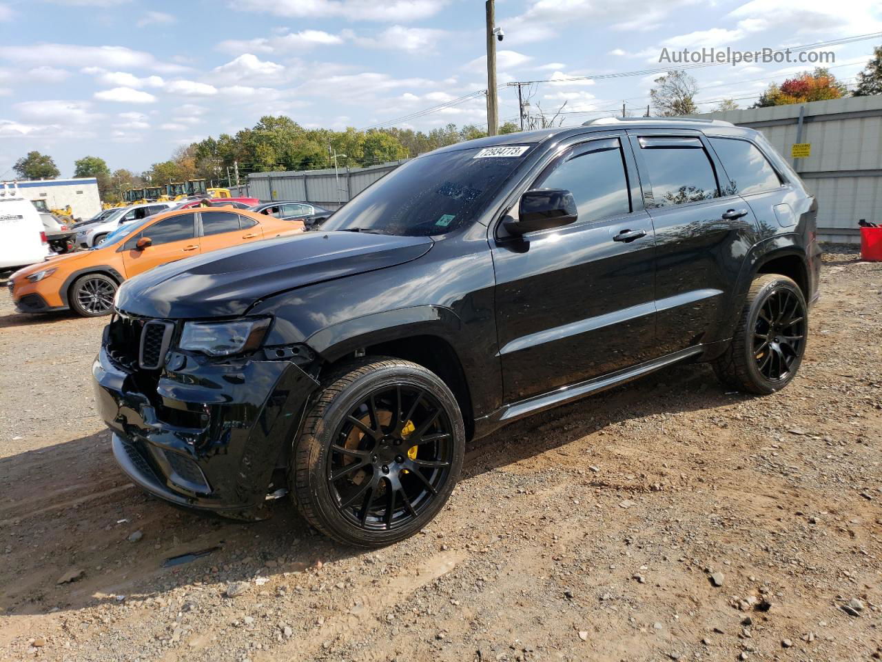 2019 Jeep Grand Cherokee Limited Черный vin: 1C4RJFBG2KC618925