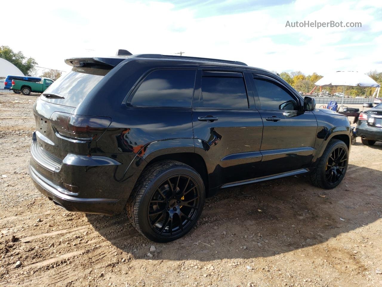 2019 Jeep Grand Cherokee Limited Черный vin: 1C4RJFBG2KC618925