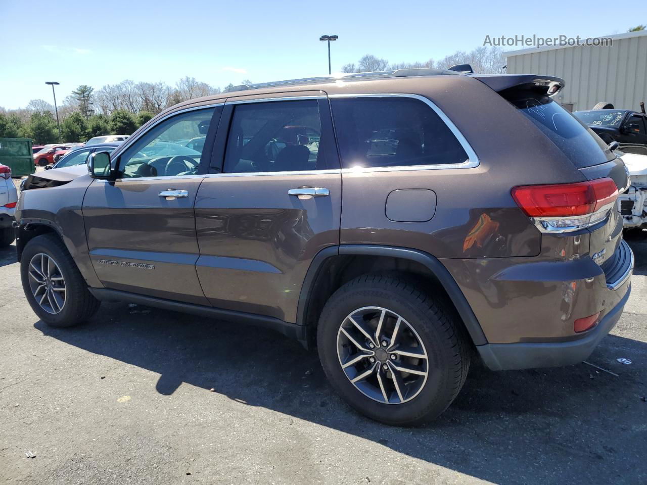 2019 Jeep Grand Cherokee Limited Brown vin: 1C4RJFBG2KC653819