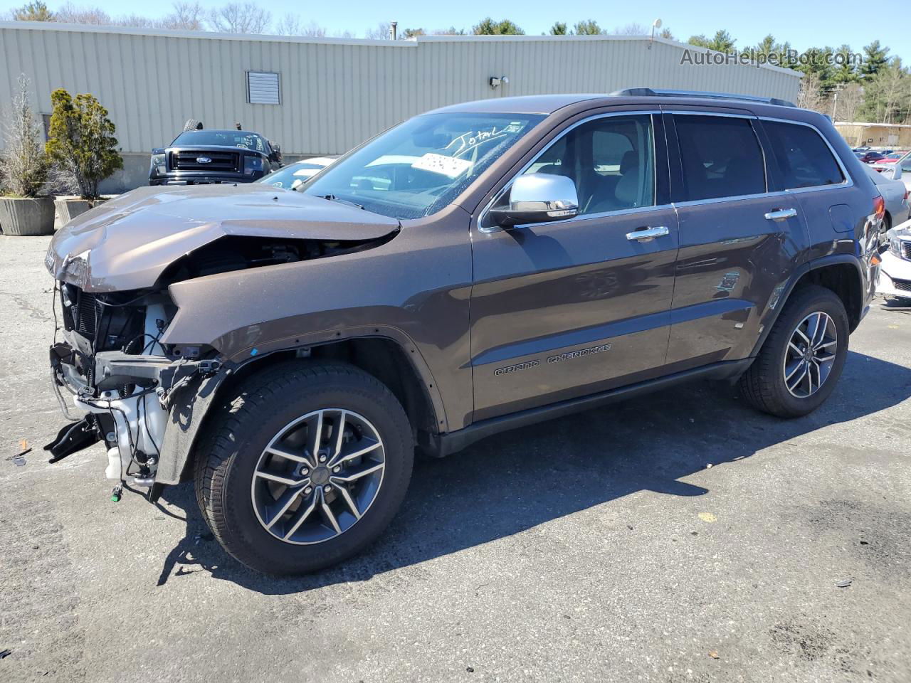 2019 Jeep Grand Cherokee Limited Brown vin: 1C4RJFBG2KC653819