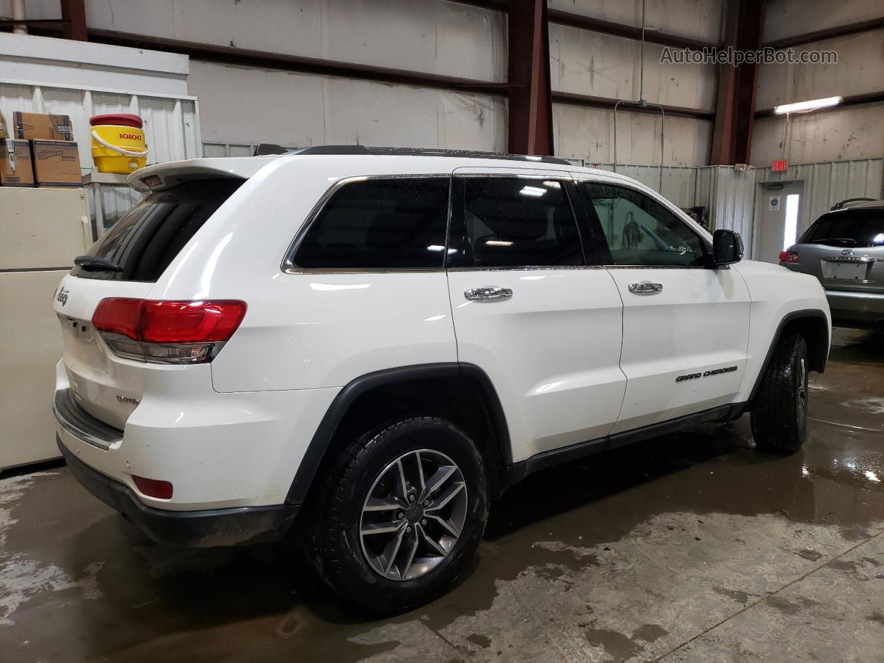 2019 Jeep Grand Cherokee Limited White vin: 1C4RJFBG2KC734769