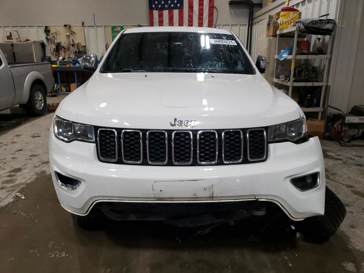 2019 Jeep Grand Cherokee Limited White vin: 1C4RJFBG2KC734769