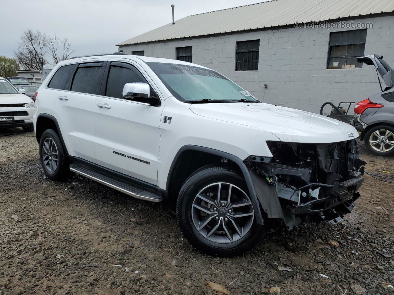 2019 Jeep Grand Cherokee Limited White vin: 1C4RJFBG2KC854359