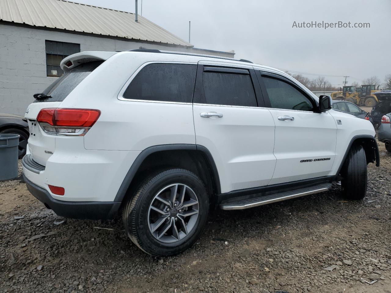 2019 Jeep Grand Cherokee Limited White vin: 1C4RJFBG2KC854359