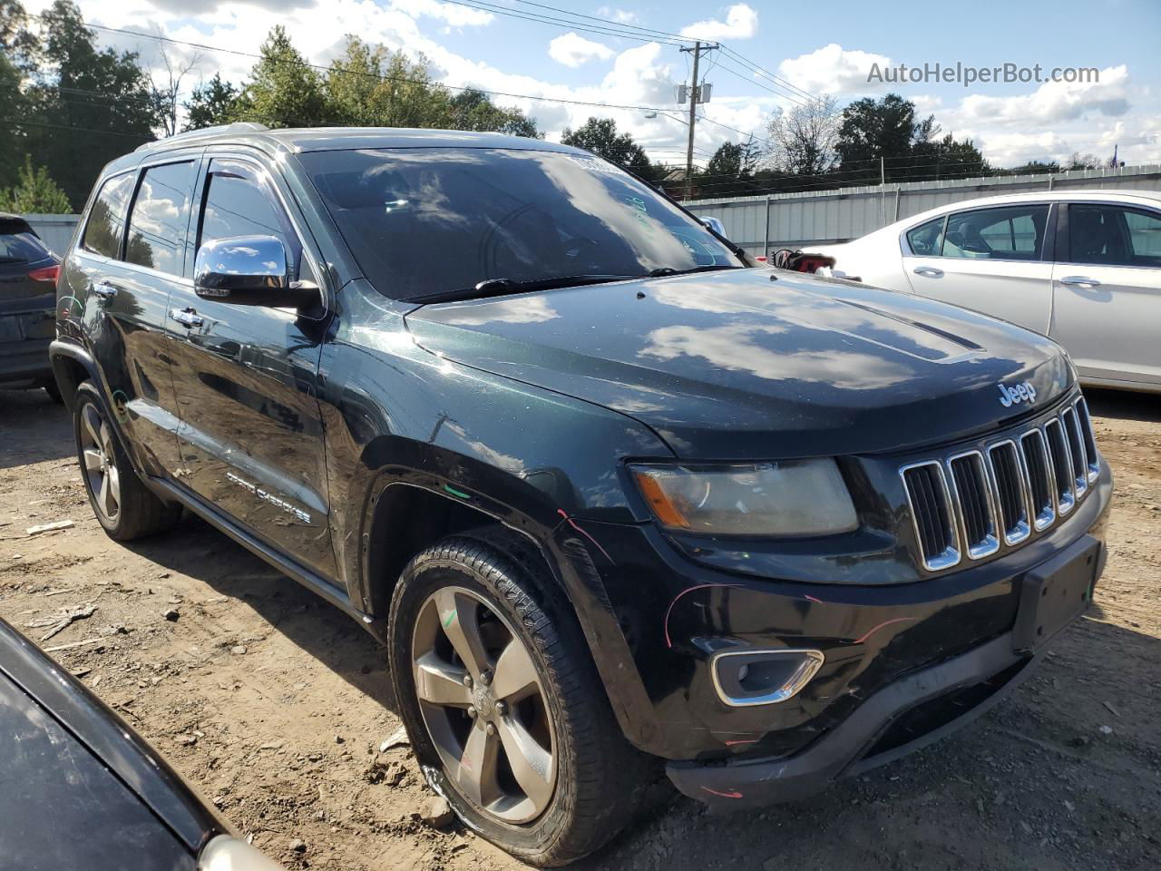 2014 Jeep Grand Cherokee Limited Черный vin: 1C4RJFBG3EC159716