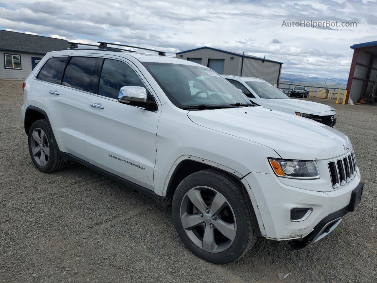 2014 Jeep Grand Cherokee Limited Белый vin: 1C4RJFBG3EC190397