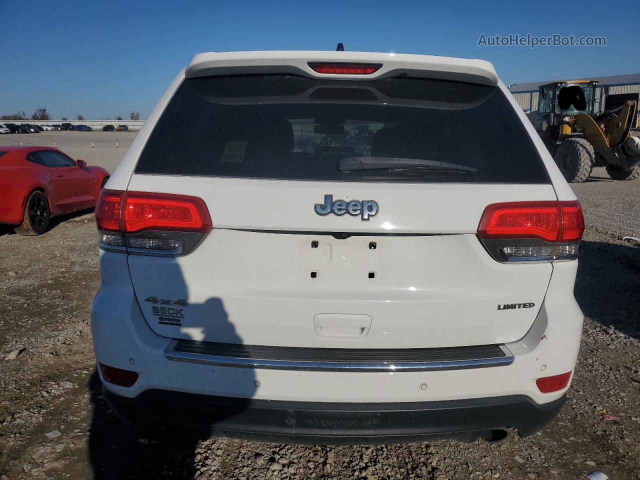 2014 Jeep Grand Cherokee Limited Белый vin: 1C4RJFBG3EC279595