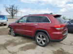 2014 Jeep Grand Cherokee Limited Burgundy vin: 1C4RJFBG3EC383875