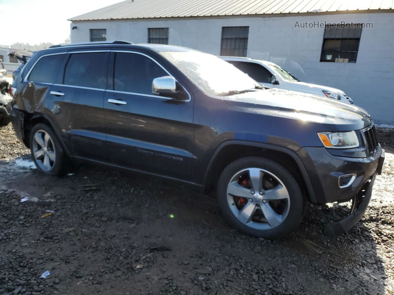 2014 Jeep Grand Cherokee Limited Угольный vin: 1C4RJFBG3EC385058