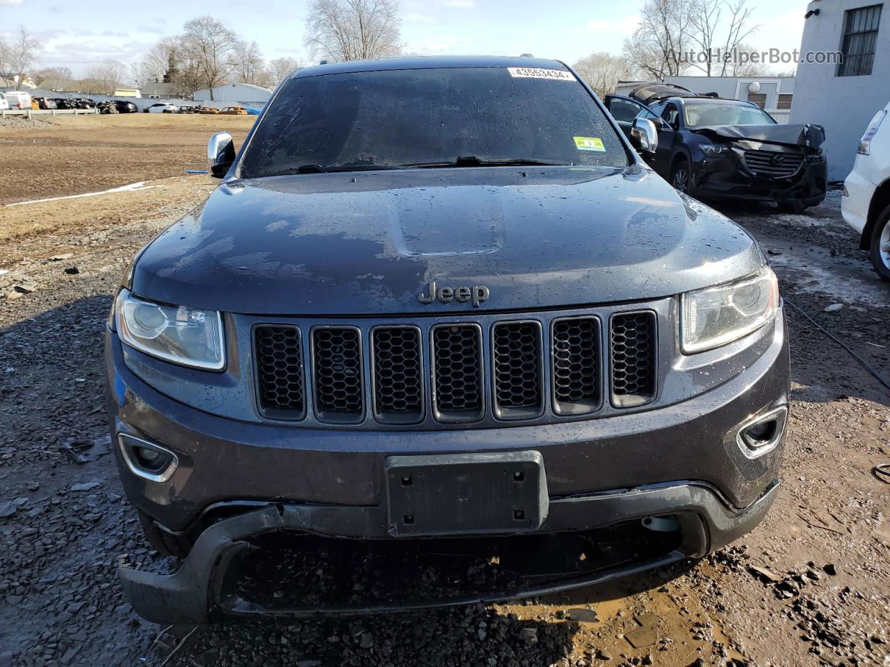 2014 Jeep Grand Cherokee Limited Charcoal vin: 1C4RJFBG3EC385058