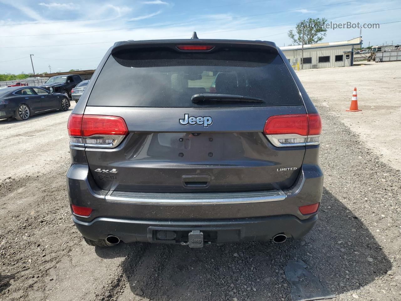 2014 Jeep Grand Cherokee Limited Серый vin: 1C4RJFBG3EC395900