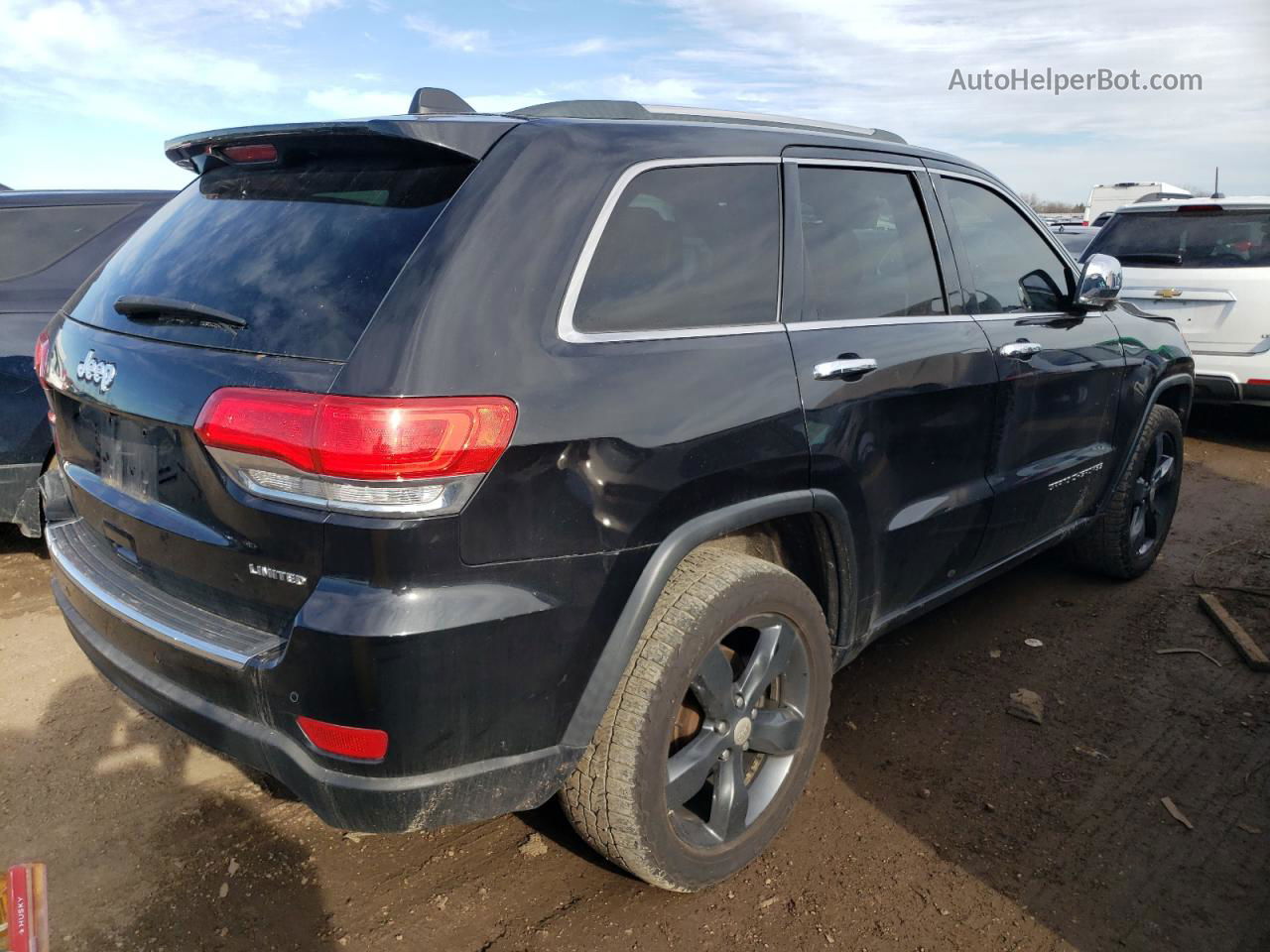 2014 Jeep Grand Cherokee Limited Черный vin: 1C4RJFBG3EC510009