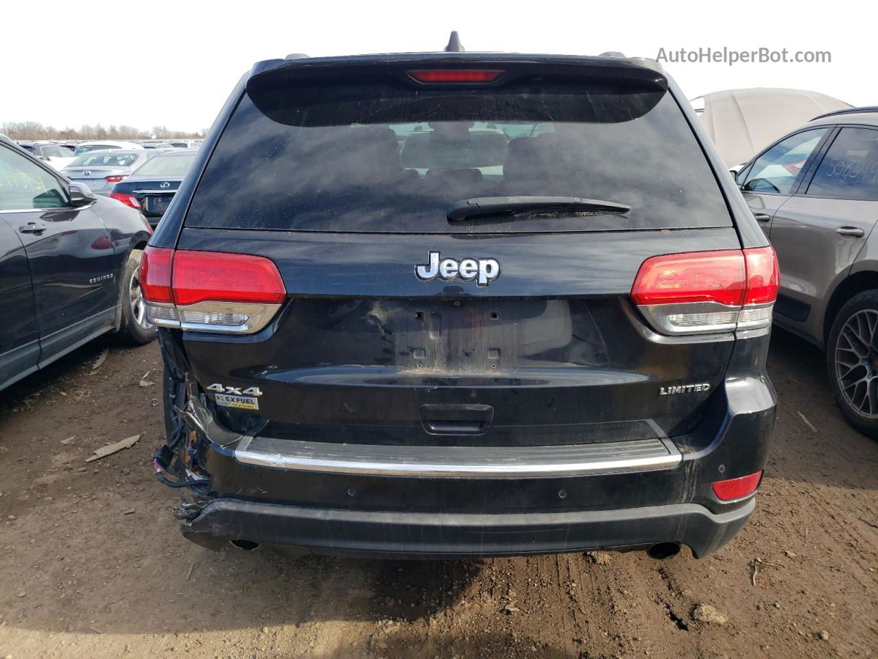 2014 Jeep Grand Cherokee Limited Black vin: 1C4RJFBG3EC510009