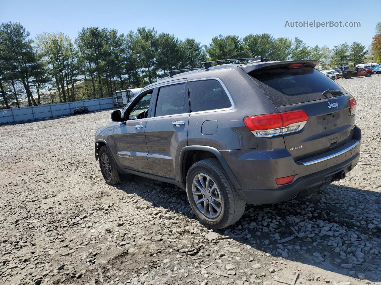 2014 Jeep Grand Cherokee Limited Gray vin: 1C4RJFBG3EC540529