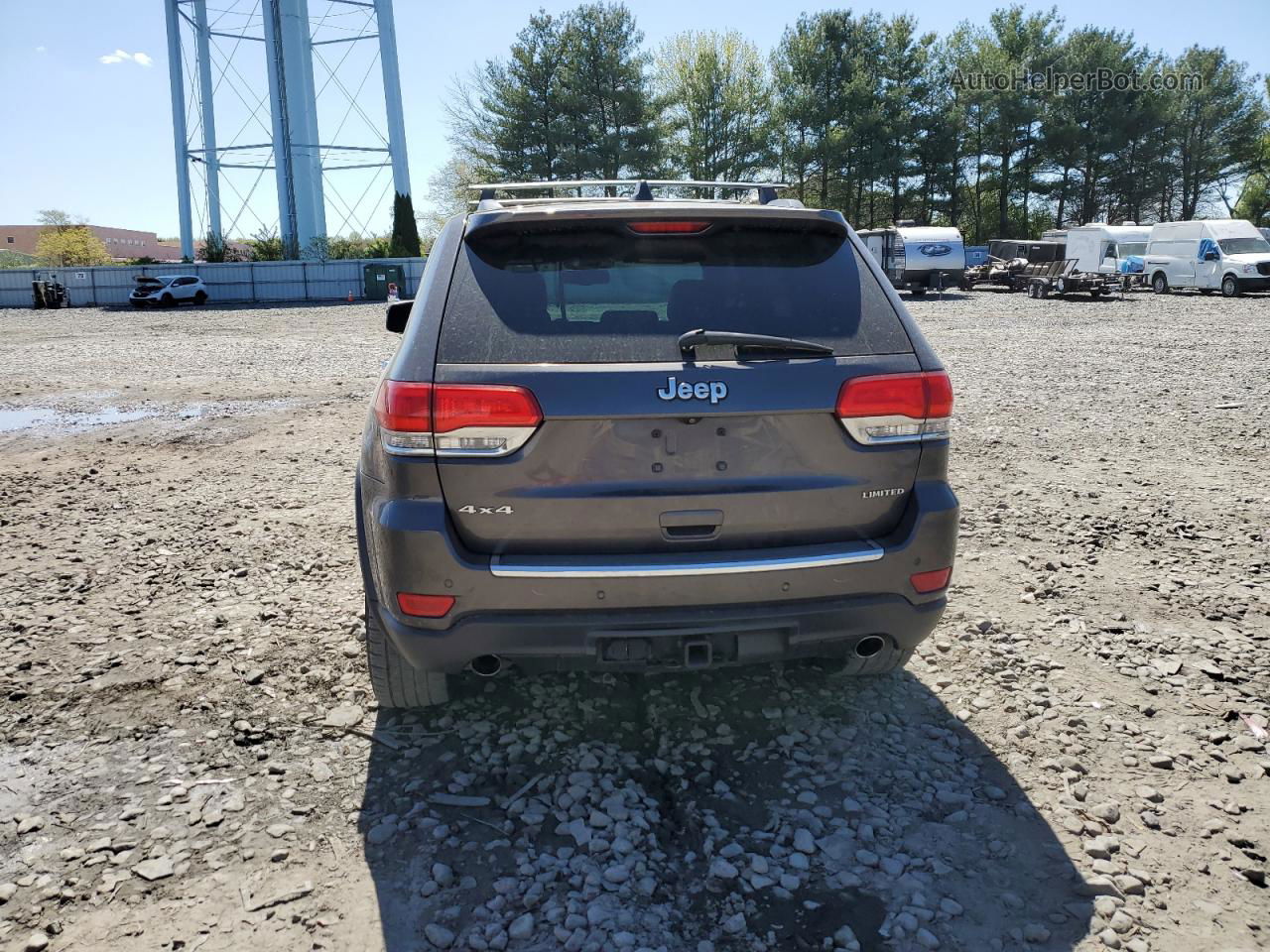 2014 Jeep Grand Cherokee Limited Gray vin: 1C4RJFBG3EC540529