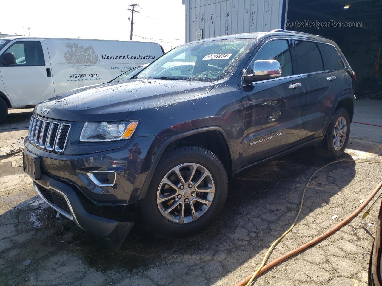 2014 Jeep Grand Cherokee Limited Charcoal vin: 1C4RJFBG3EC549618