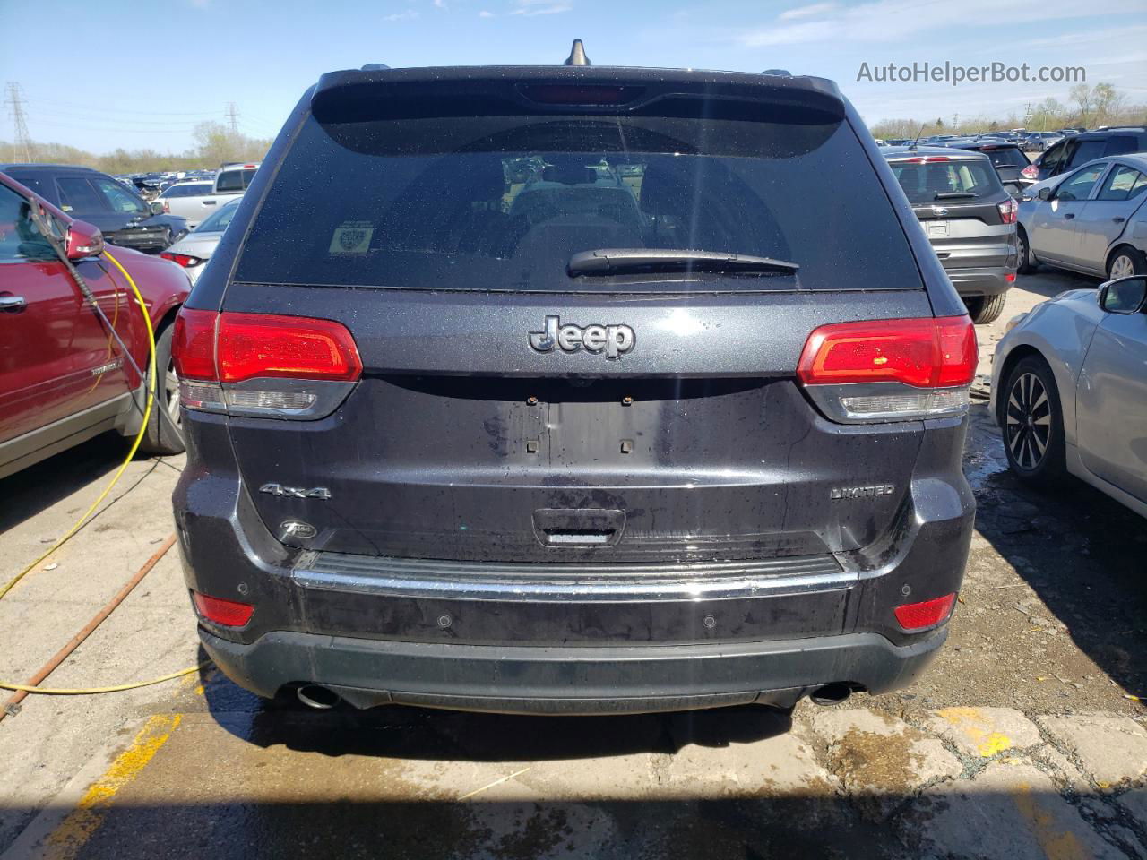 2014 Jeep Grand Cherokee Limited Charcoal vin: 1C4RJFBG3EC549618