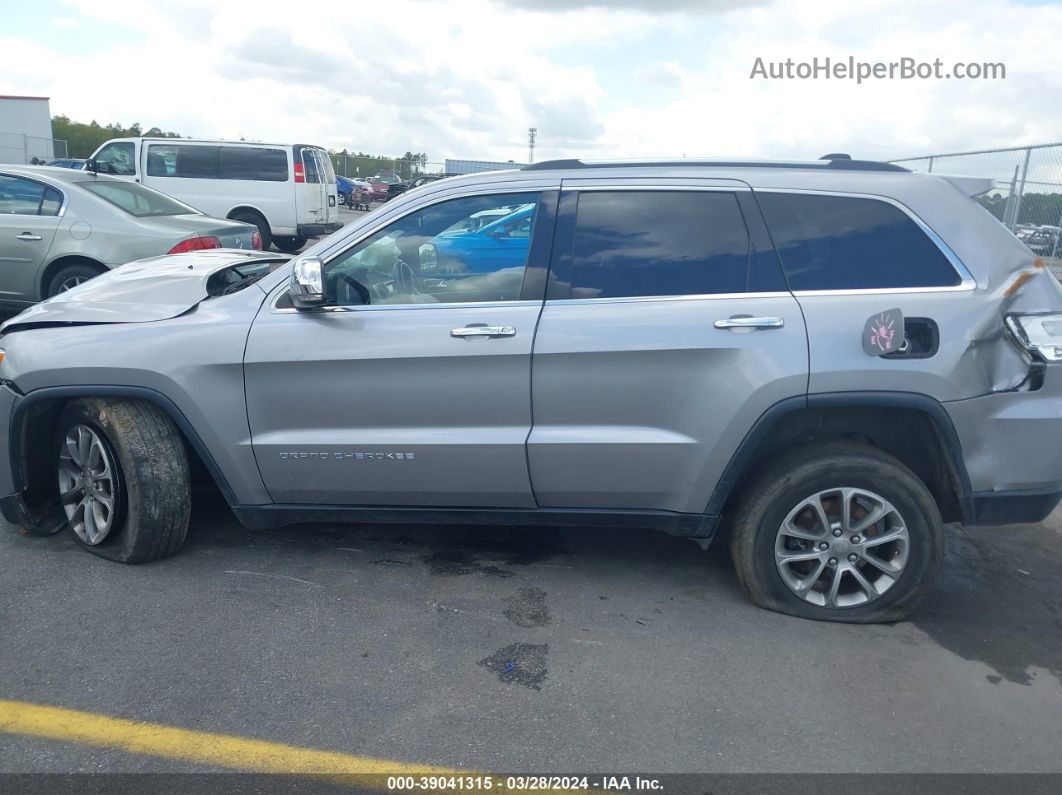 2015 Jeep Grand Cherokee Limited Silver vin: 1C4RJFBG3FC125146