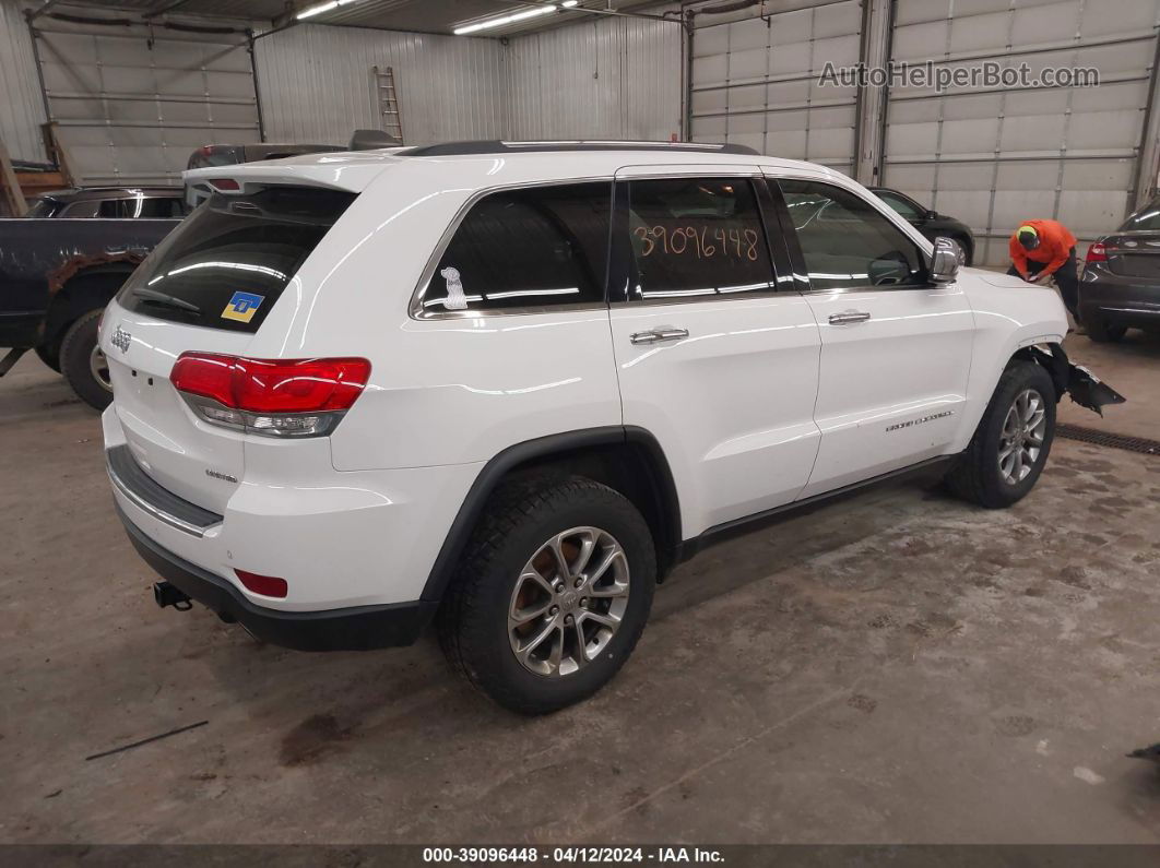 2015 Jeep Grand Cherokee Limited Белый vin: 1C4RJFBG3FC637988