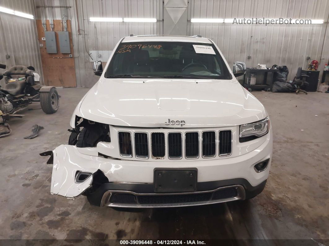 2015 Jeep Grand Cherokee Limited Белый vin: 1C4RJFBG3FC637988