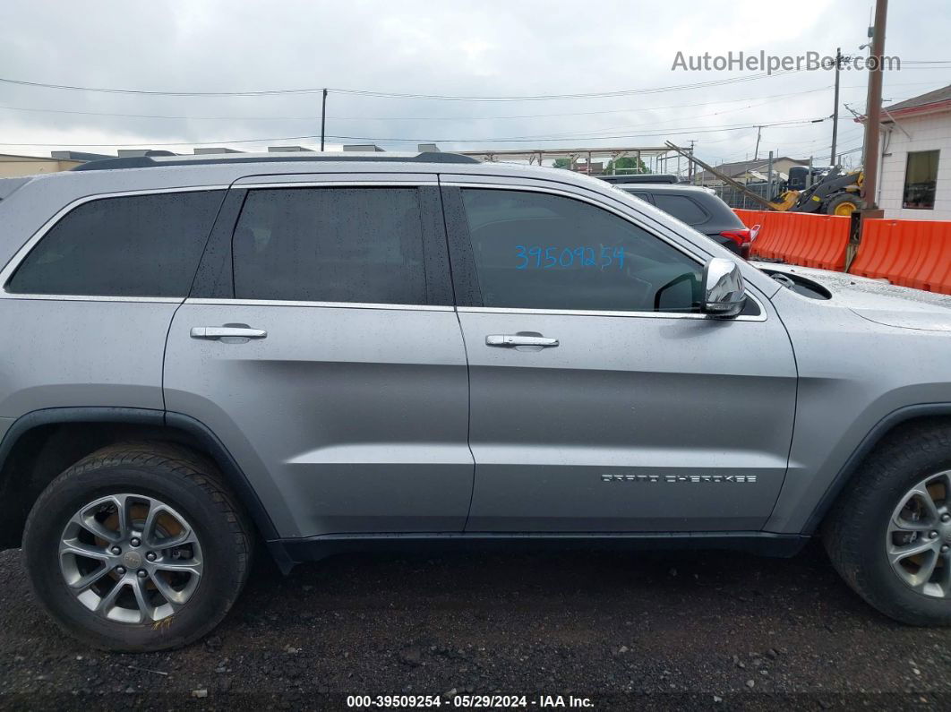 2015 Jeep Grand Cherokee Limited Silver vin: 1C4RJFBG3FC725052