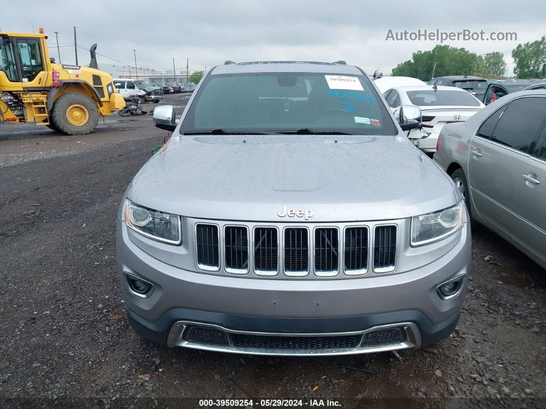 2015 Jeep Grand Cherokee Limited Silver vin: 1C4RJFBG3FC725052