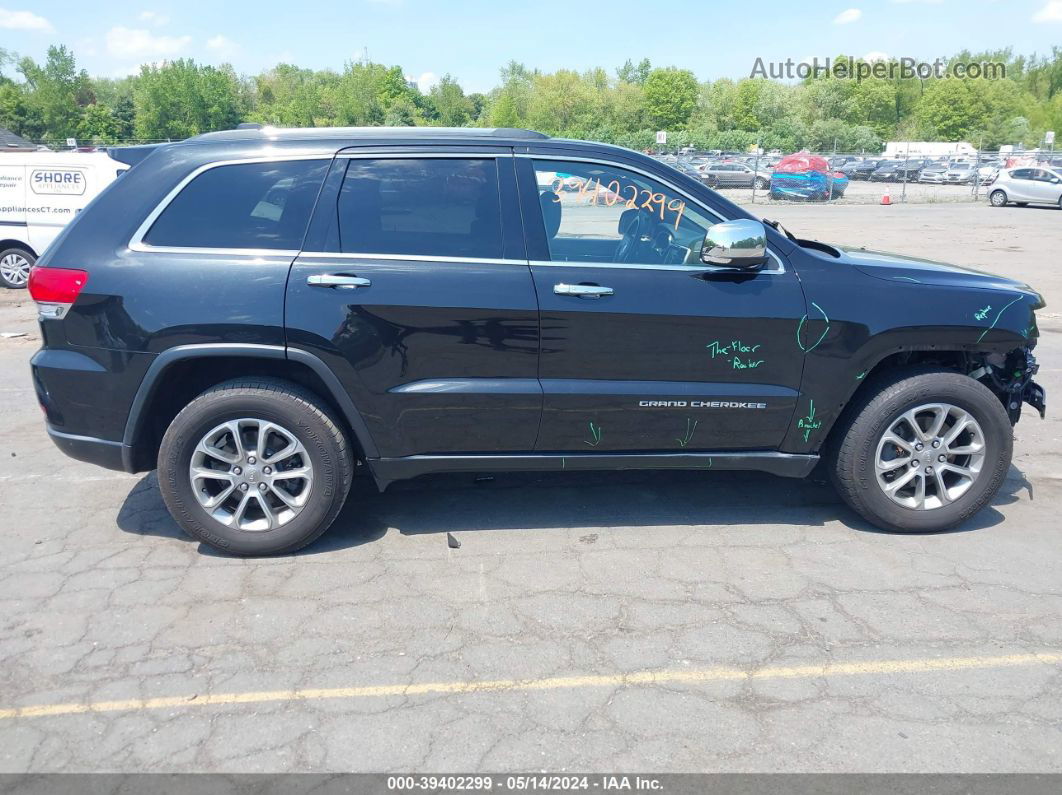 2015 Jeep Grand Cherokee Limited Black vin: 1C4RJFBG3FC725410