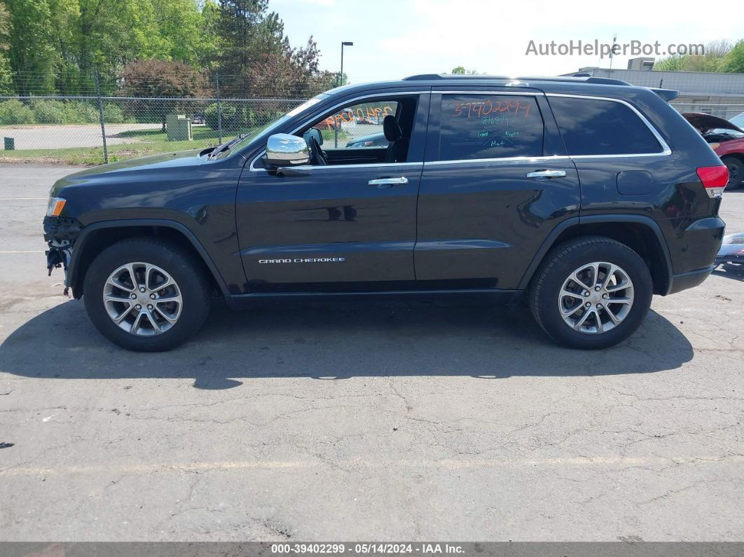 2015 Jeep Grand Cherokee Limited Black vin: 1C4RJFBG3FC725410