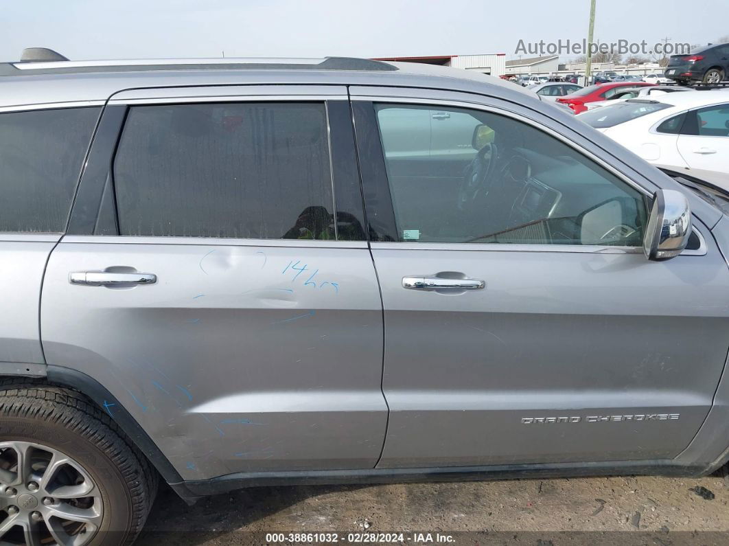 2015 Jeep Grand Cherokee Limited Серебряный vin: 1C4RJFBG3FC774283