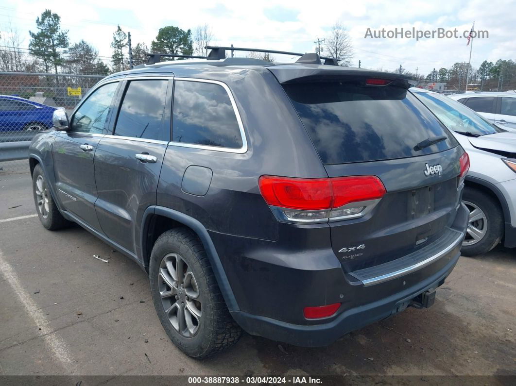 2015 Jeep Grand Cherokee Limited Gray vin: 1C4RJFBG3FC839830