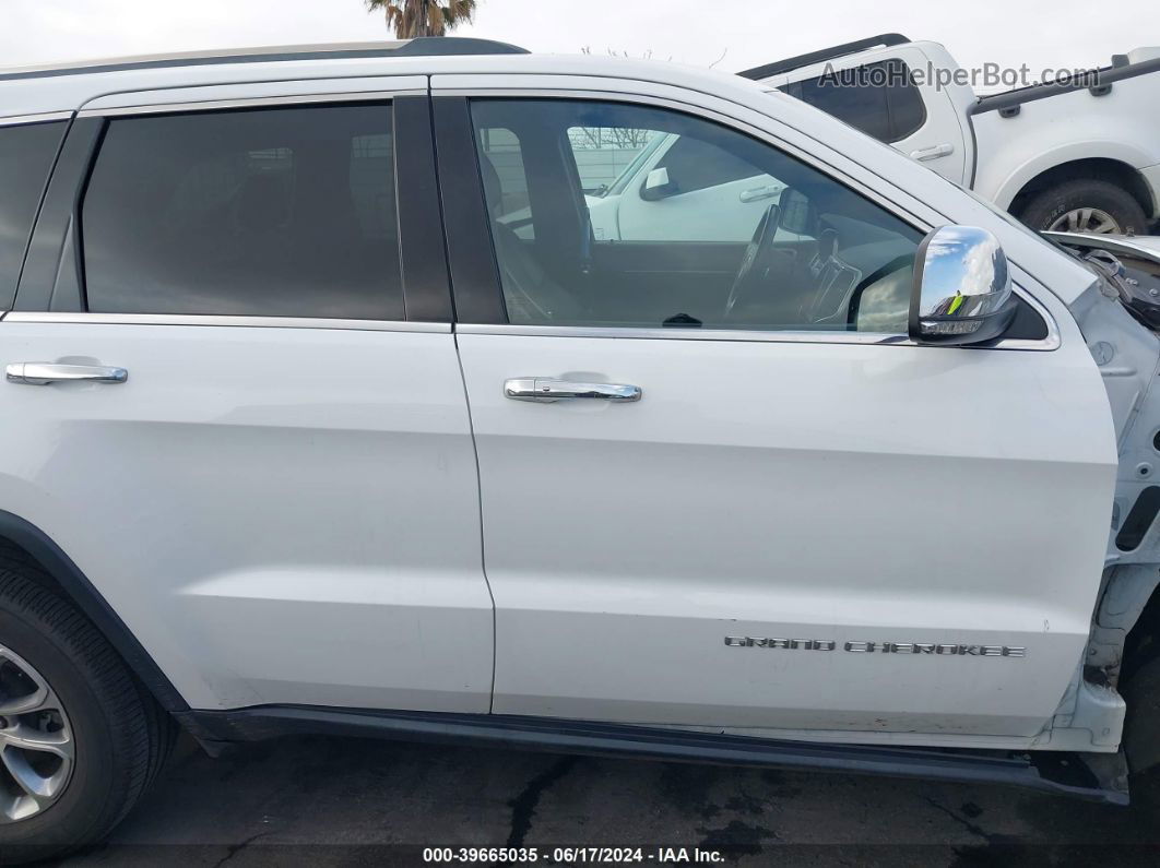 2015 Jeep Grand Cherokee Limited White vin: 1C4RJFBG3FC889370