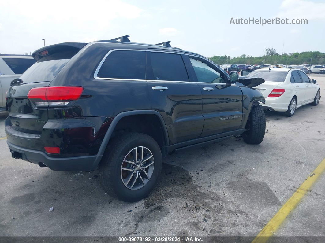 2017 Jeep Grand Cherokee Limited 4x4 Black vin: 1C4RJFBG3HC818365