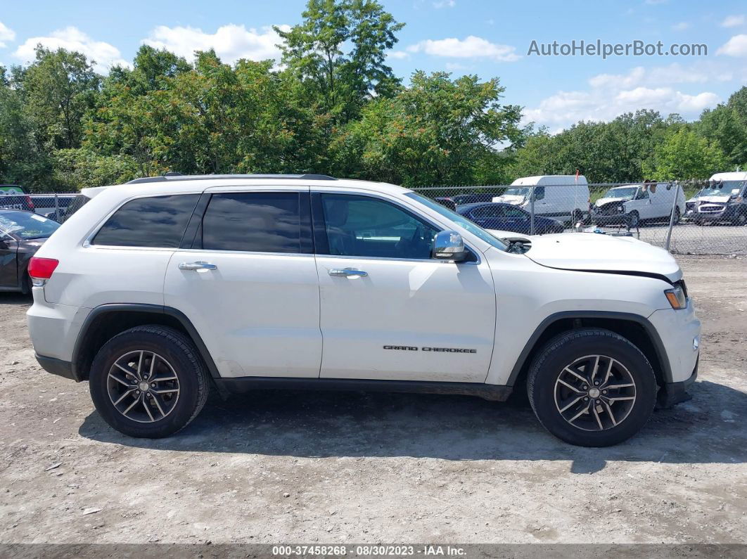 2017 Jeep Grand Cherokee Limited White vin: 1C4RJFBG3HC872507