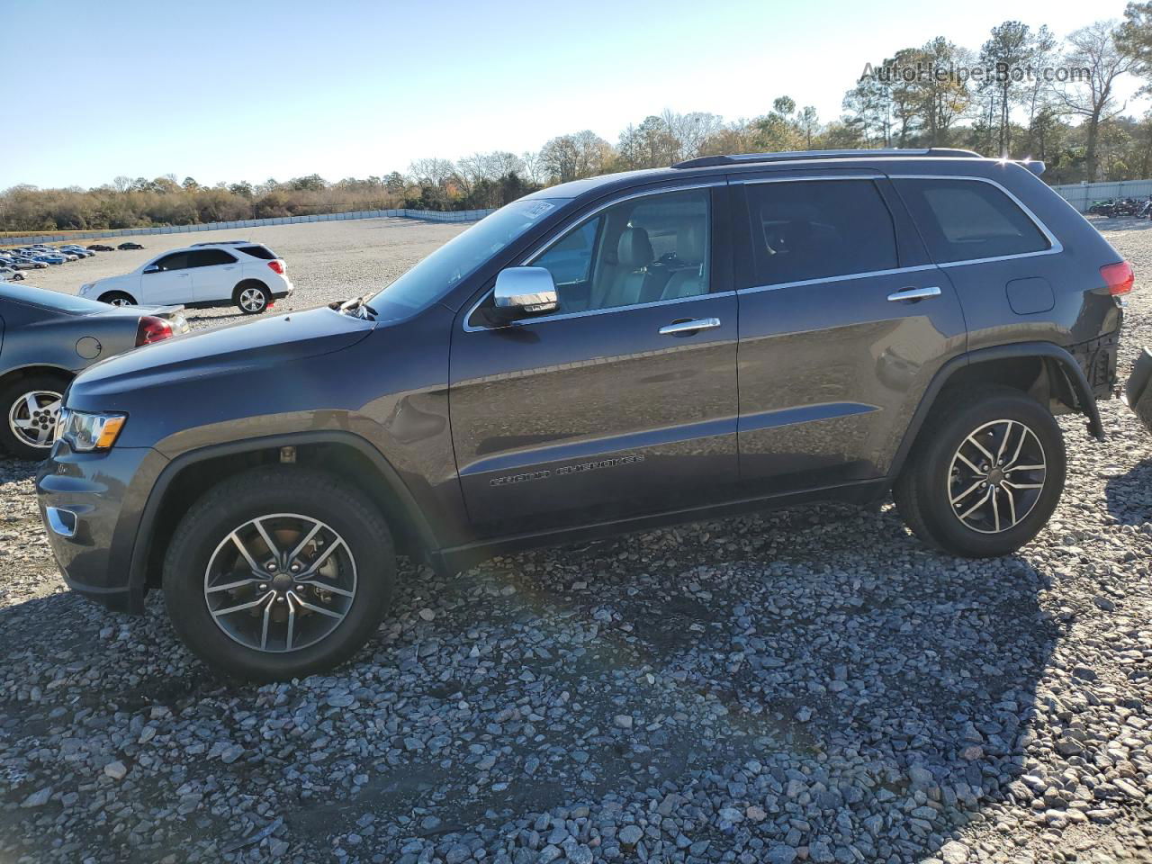 2019 Jeep Grand Cherokee Limited Gray vin: 1C4RJFBG3KC626998