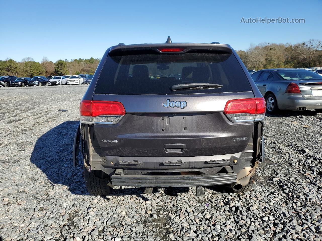 2019 Jeep Grand Cherokee Limited Gray vin: 1C4RJFBG3KC626998