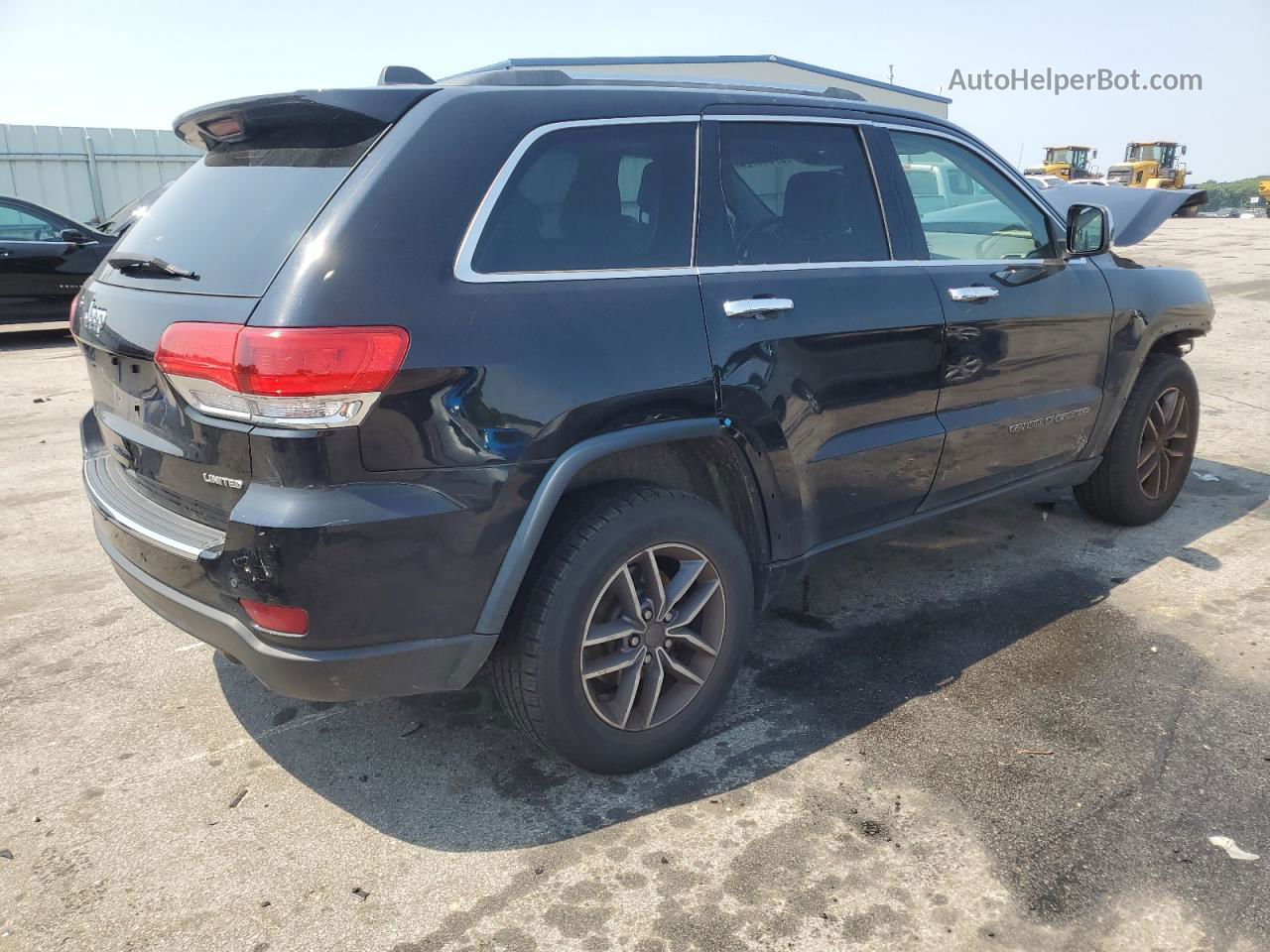 2019 Jeep Grand Cherokee Limited Black vin: 1C4RJFBG3KC649584