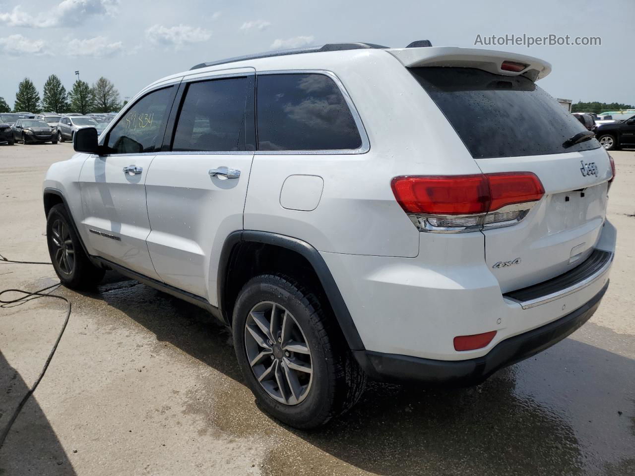 2019 Jeep Grand Cherokee Limited White vin: 1C4RJFBG3KC693276