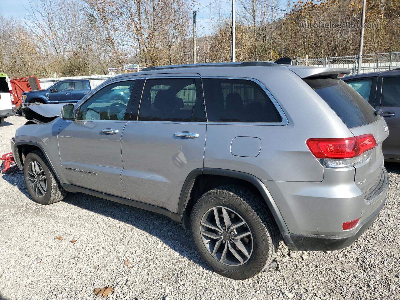 2019 Jeep Grand Cherokee Limited Gray vin: 1C4RJFBG3KC713476