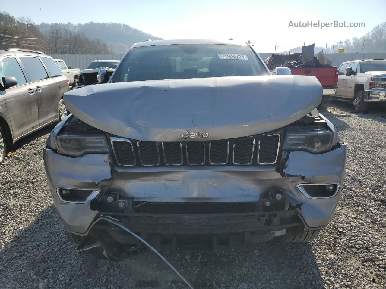 2019 Jeep Grand Cherokee Limited Gray vin: 1C4RJFBG3KC713476