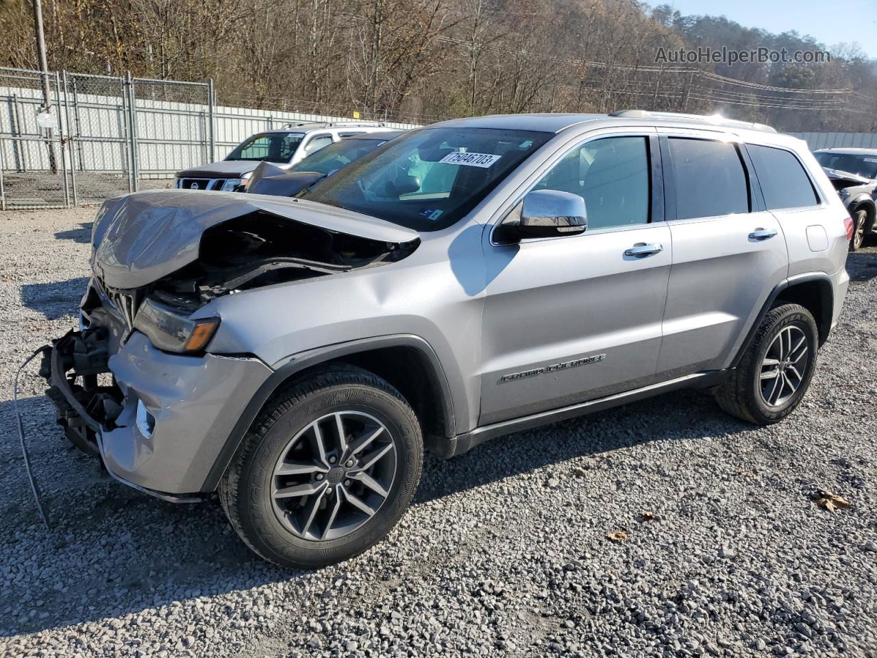 2019 Jeep Grand Cherokee Limited Gray vin: 1C4RJFBG3KC713476