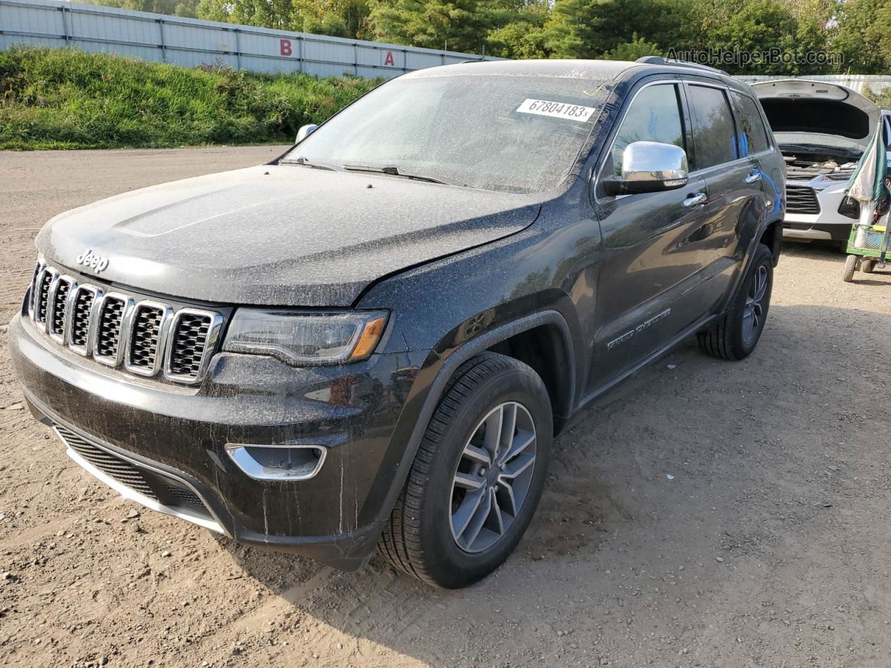 2019 Jeep Grand Cherokee Limited Black vin: 1C4RJFBG3KC785438