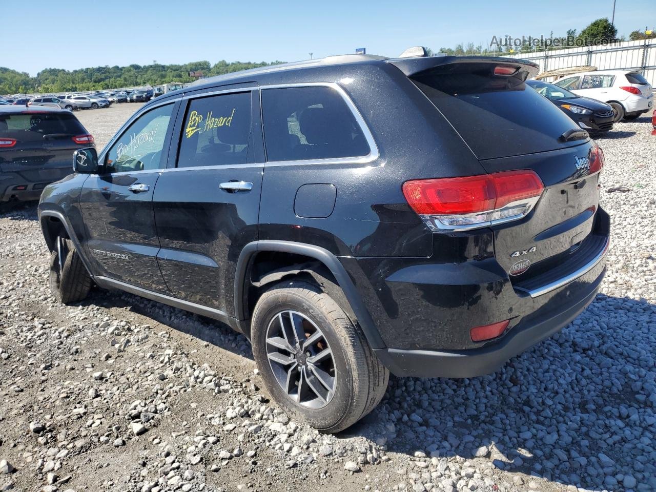 2019 Jeep Grand Cherokee Limited Black vin: 1C4RJFBG3KC799291