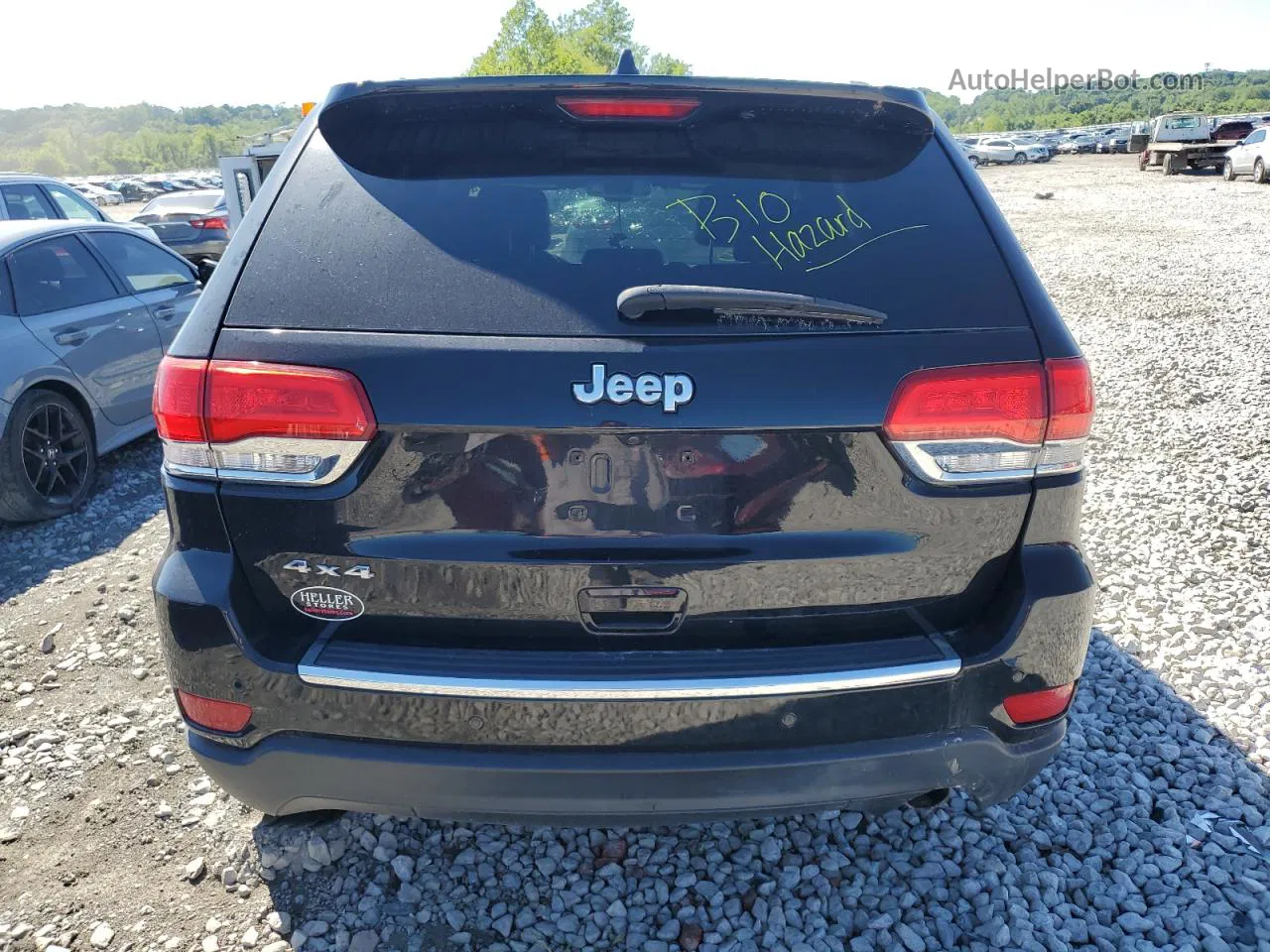 2019 Jeep Grand Cherokee Limited Black vin: 1C4RJFBG3KC799291