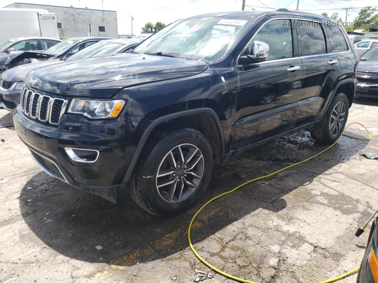 2019 Jeep Grand Cherokee Limited Черный vin: 1C4RJFBG3KC810810