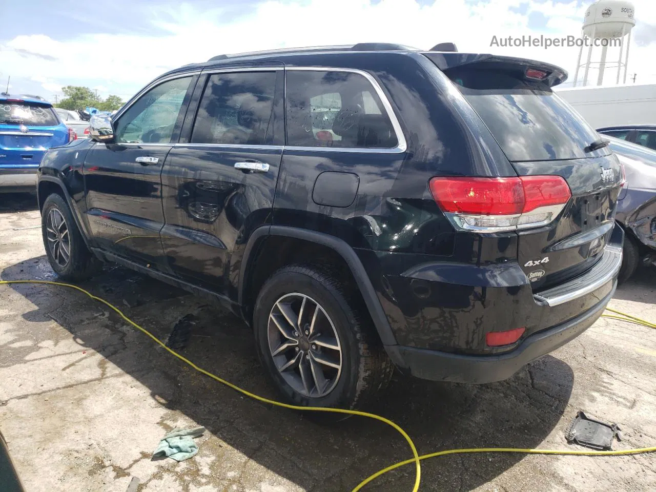 2019 Jeep Grand Cherokee Limited Черный vin: 1C4RJFBG3KC810810